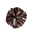 Nuevo coreano otoño punto peluche ribete chica rayas coliflor ribete croqueta cabeza ambiance sense ins cordón Pom.kr otoño invierno retro rayas coliflor marrón rojo color crash incluido flecos ambient Item Picture